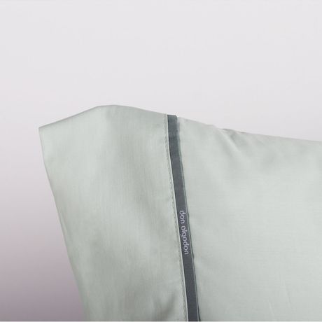 FUNDA DE ALMOHADA 100% ALGODÓN PERCAL 180 HILOS VERDE MAR DON ALGODON