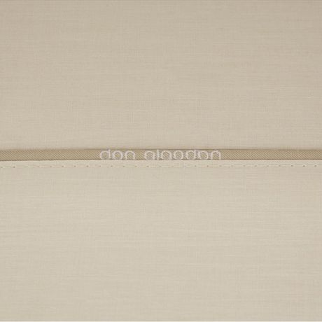 FUNDA DE ALMOHADA 100% ALGODÓN PERCAL 180 HILOS BEIGE DON ALGODÓN