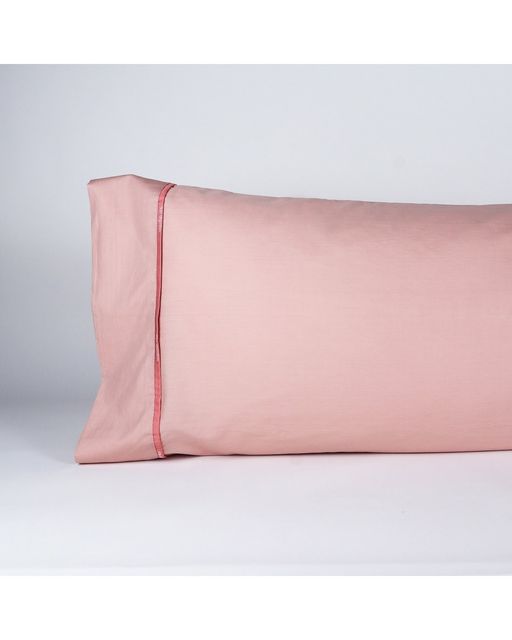 FUNDA DE ALMOHADA 100% ALGODÓN PERCAL 180 HILOS ROSA PALO DON ALGODON