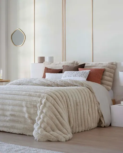 CONFORTER IM CEDRIC BEIGE FUN&DECO