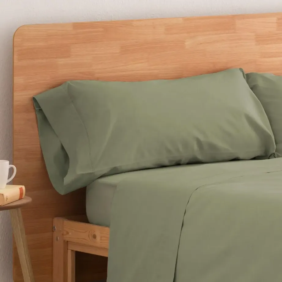 FUNDA ALMOHADA LISA SALVIA VIDAL HOME