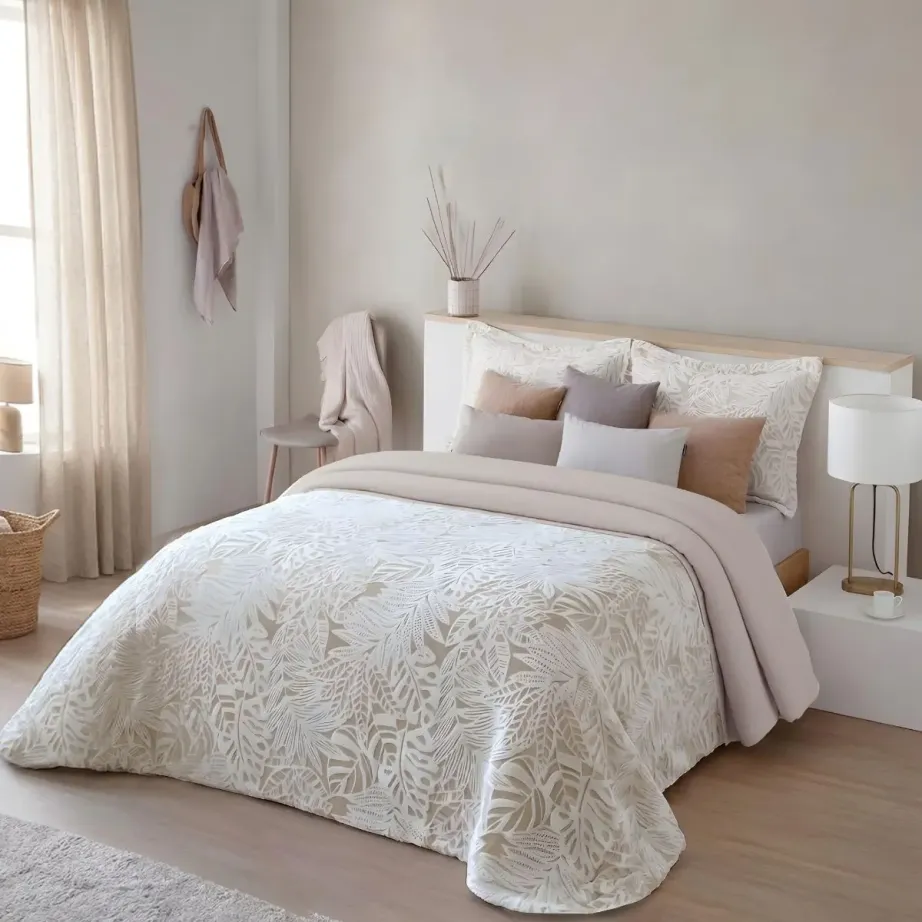 CONFORTER IM SENDA BEIGE FUN&DECO
